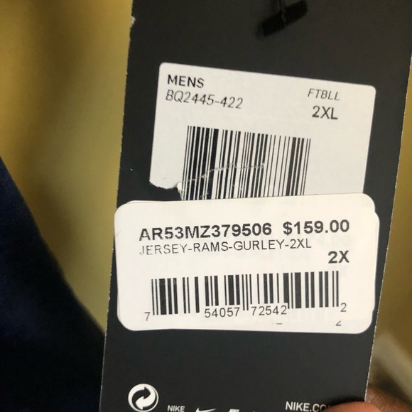 NFL Jersey Rams - Gurly (New) - Picture 6 of 6